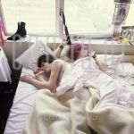 Herman Brood and Nina Hagen (Date Unknown) in Amsterdam.

[keywords]In bed, Singers[/keywords]